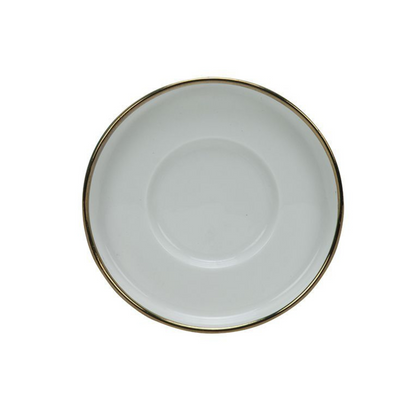 Bricard Sens Teeglas-Set mit Keramik-Untersetzern – 12-teilig gold
