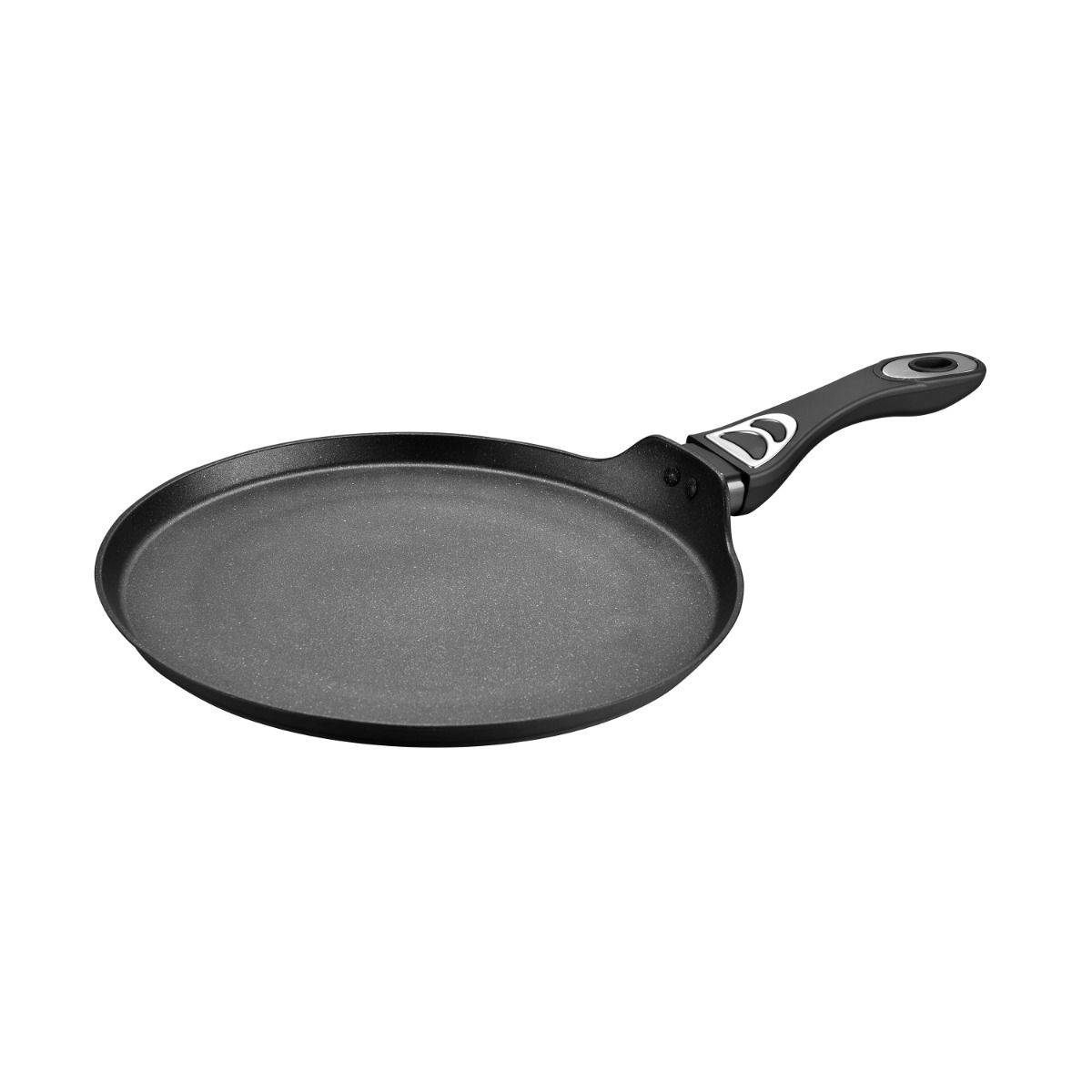 Pizzapan Sienna  28 cm Induktion antihaft  Marmordesign schwarz