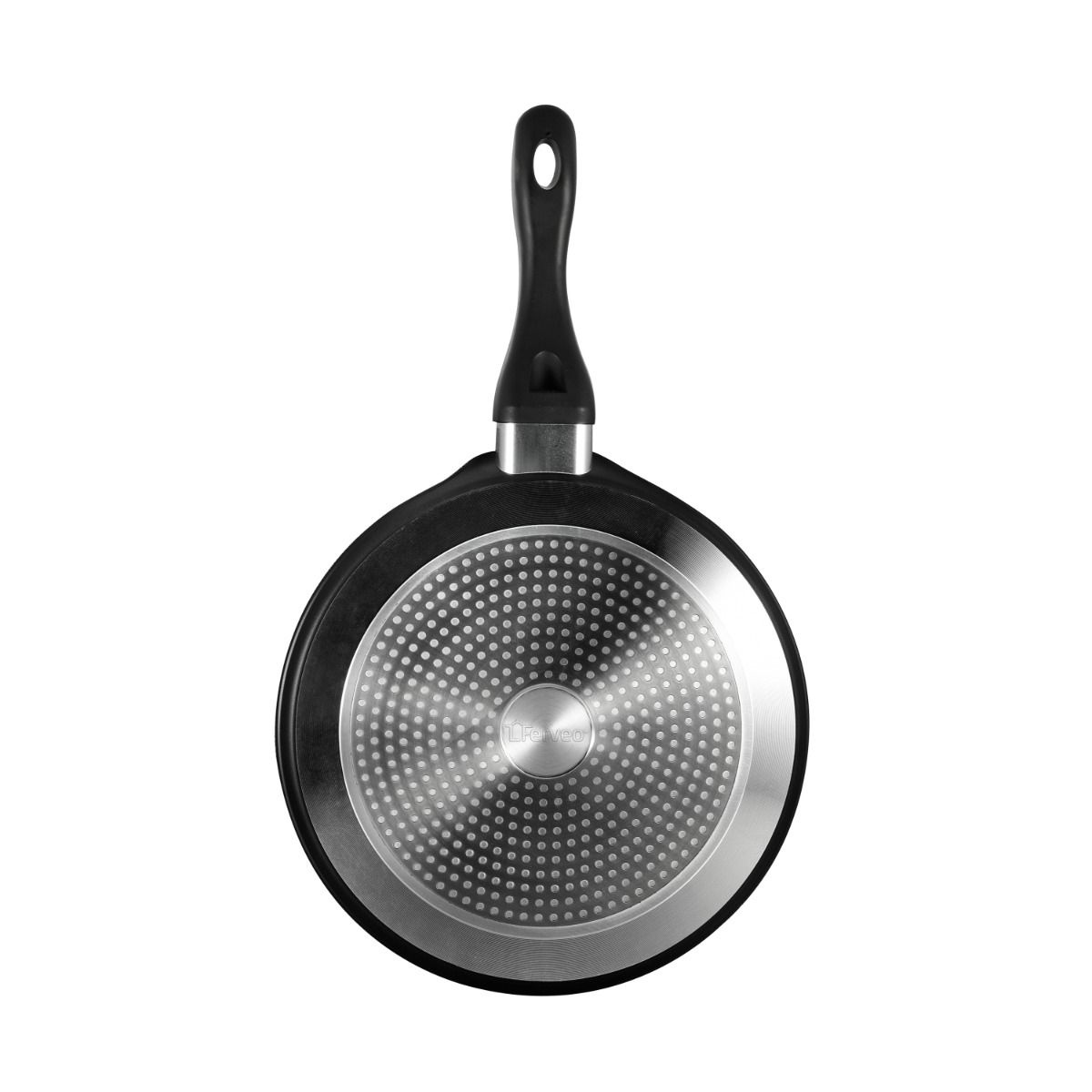 Pizzapan Sienna  28 cm Induktion antihaft  Marmordesign schwarz