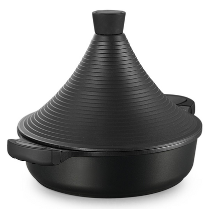 Tajine Topf  Yasmina 32 cm Induktion antihaft Aluminium konischer Form